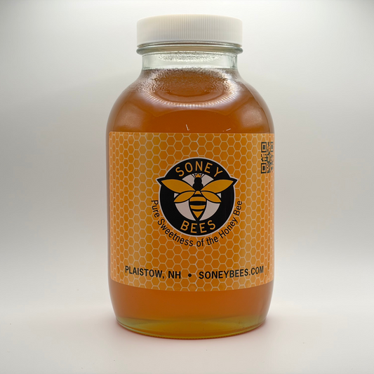 5lb Glass Jar Honey