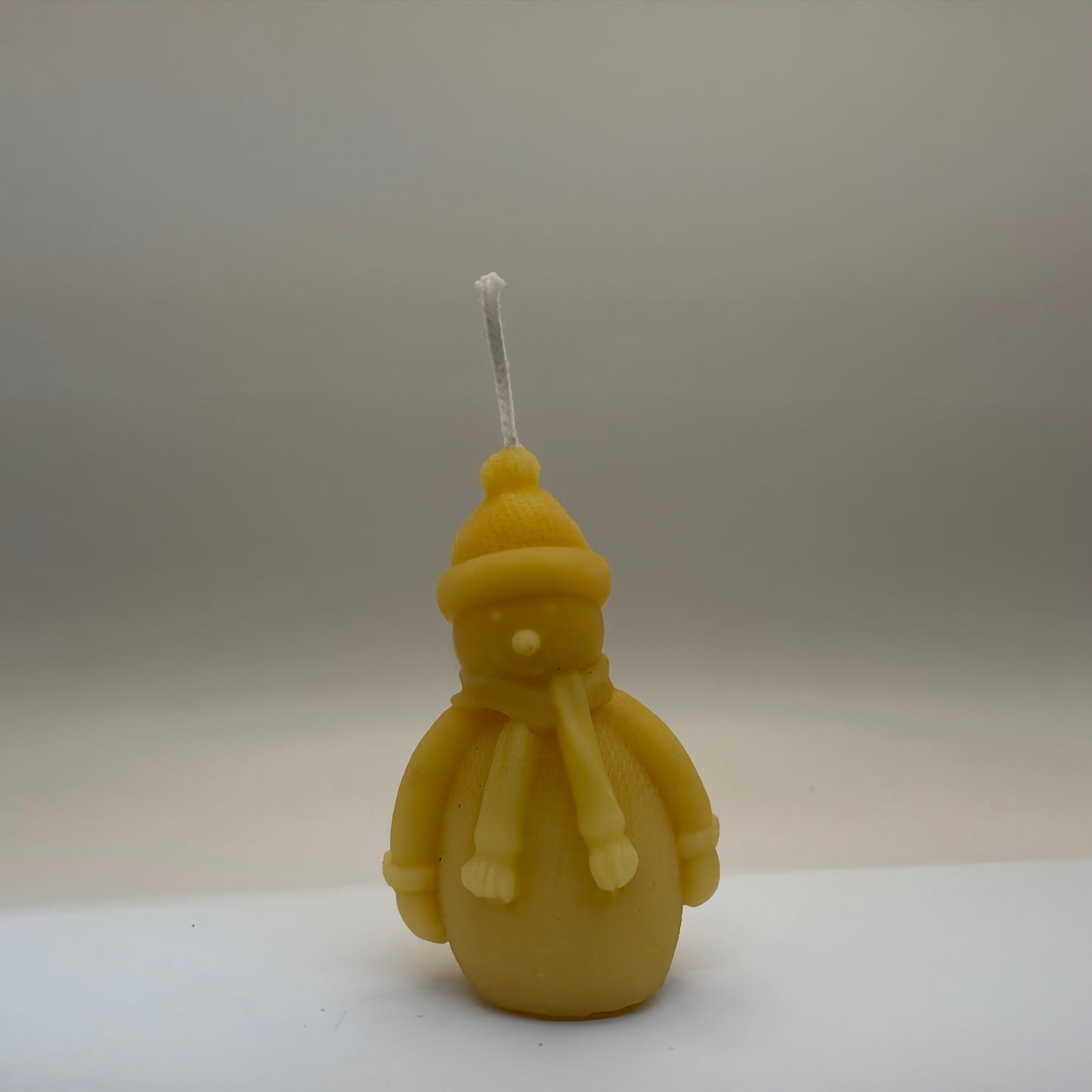 Snowman Candle