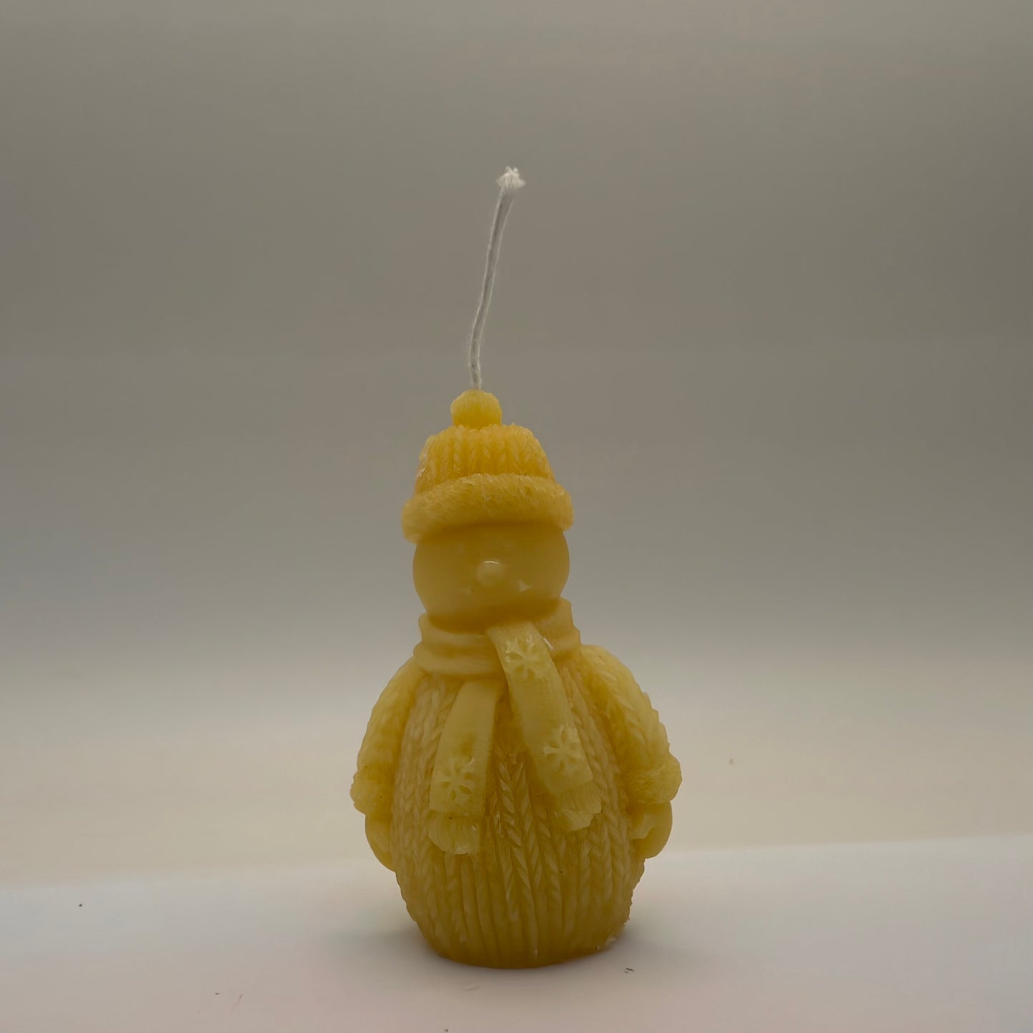 Snowman Candle