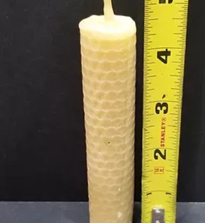 Beeswax Candle  Hand Rolled