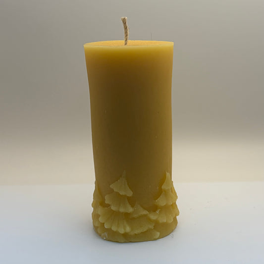 Large Seasonal Pillar Candle