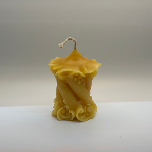 Rose Pillar Candle