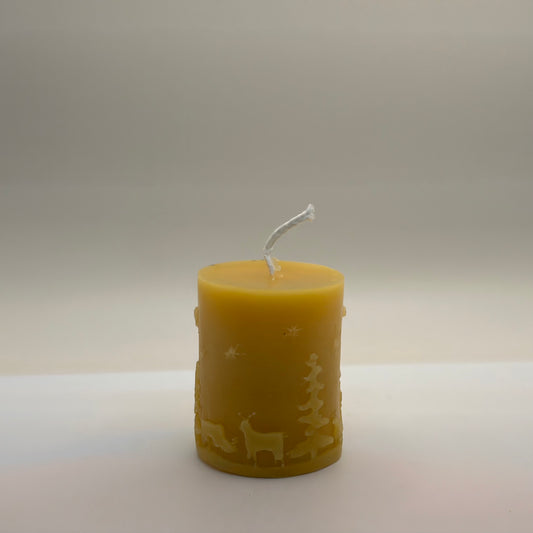 Medium Seasonal Pillar Candle