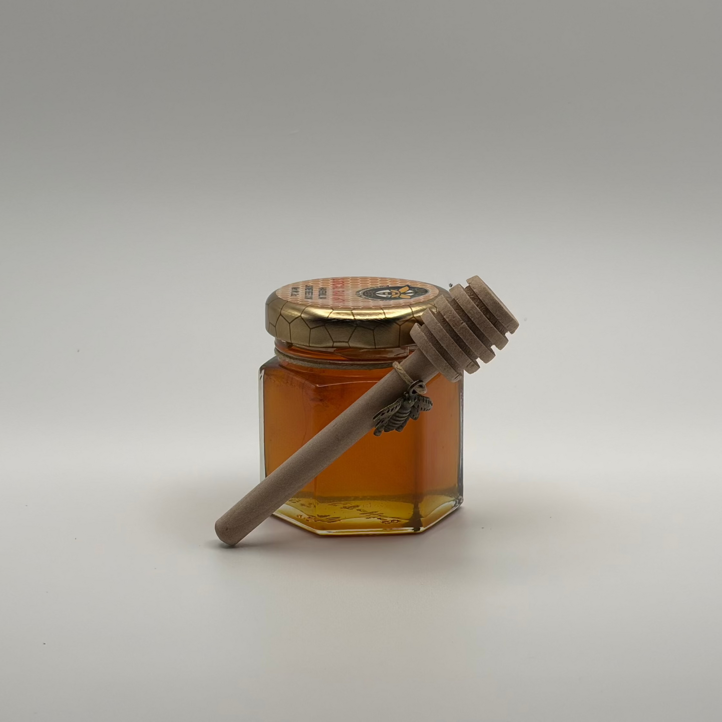 Honey Favor W/ Wooden Dipper