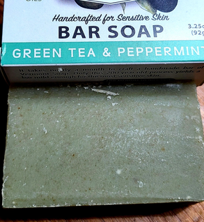Green Tea & Peppermint Soap