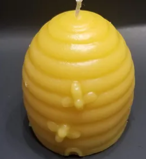 Beeswax Candle  Large Beehive Candle